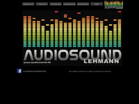 audiosound.de Webseite Vorschau