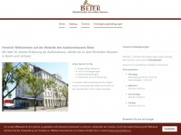 auktionshaus-beier.de Webseite Vorschau