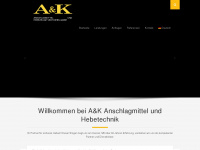 aundk-hebetechnik.de Webseite Vorschau
