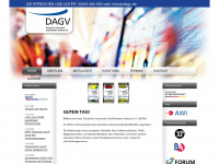 dagv.de Webseite Vorschau