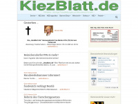 kiezblatt.de Webseite Vorschau