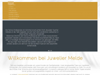 juwelier-melde.de Webseite Vorschau