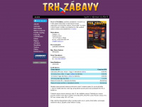 trhzabavy.cz Webseite Vorschau