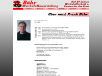 baehr-werkstattausruestungen.de Webseite Vorschau