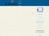 baeder-bauer.de Webseite Vorschau