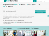 bam-bueromoebel.de Webseite Vorschau