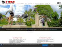 x-move.net Webseite Vorschau