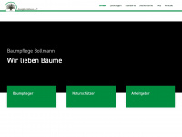 baumpflege-bollmann.de Webseite Vorschau