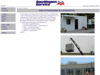 bauwagenservice.de Webseite Vorschau