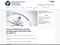 bdp-rlp.org Webseite Vorschau