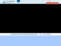 trichomed.com Webseite Vorschau