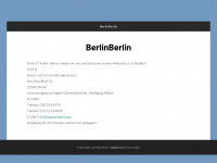 berlinberlin.de Webseite Vorschau