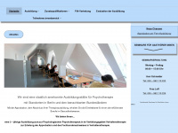 berliner-fortbildungs-akademie.de Webseite Vorschau