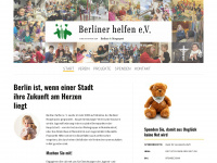 berliner-helfen.de Webseite Vorschau