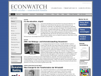 econwatch.org Webseite Vorschau