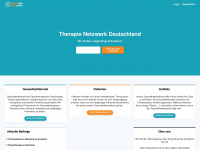 theranetz.de Webseite Vorschau