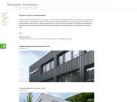 struempfel-architekten.de Webseite Vorschau