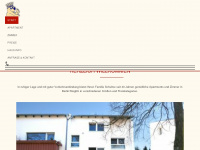 pension-schultze.de Webseite Vorschau