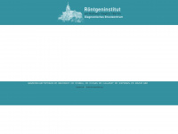 roentgen-berlin.de Webseite Vorschau