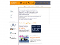 online-public-relations.de Webseite Vorschau