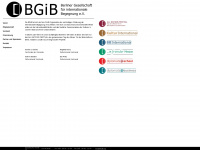 bgib.org Webseite Vorschau