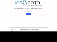info-data.de Webseite Vorschau