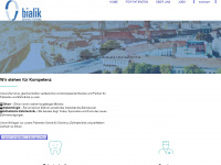bialik.de Webseite Vorschau