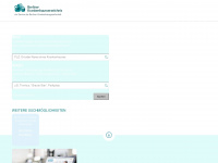berliner-krankenhausverzeichnis.de Webseite Vorschau