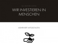 bls-venture.de Webseite Vorschau
