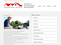 dach-lubig.de Webseite Vorschau