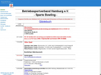 bsv-hamburg-bowling.de Webseite Vorschau