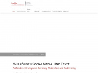 braehler-communications.de Webseite Vorschau