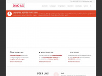 dino-ag.de Webseite Vorschau
