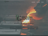 bronzen-gunkel.de Webseite Vorschau