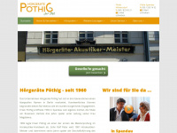 poethig-berlin.de Webseite Vorschau
