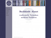 buchbinder-innung-bb.de Webseite Vorschau