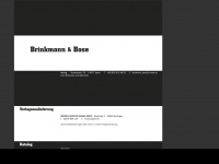 brinkmann-bose.de Webseite Vorschau