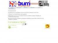 burri-schaltanlagen.de Webseite Vorschau