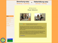 bewerbung-easy.de Webseite Vorschau