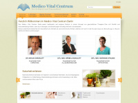medico-vital-centrum.de Webseite Vorschau
