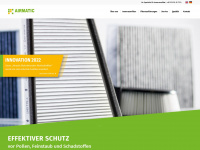 airmatic-filterbau.de Webseite Vorschau