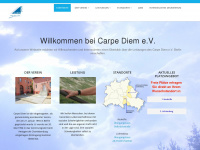 carpe-diem-berlin.de Webseite Vorschau