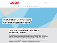 cda-berlin.de Webseite Vorschau