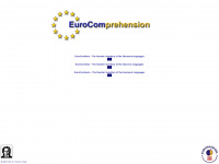 eurocomprehension.eu Webseite Vorschau