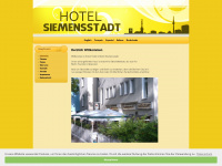 hotel-siemensstadt.de Webseite Vorschau