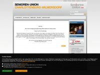 city-seniorenunion.de Webseite Vorschau