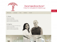 bonedoctor.de Webseite Vorschau