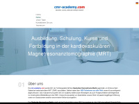 cmr-academy.com Webseite Vorschau