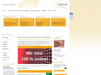 emcra.eu Webseite Vorschau