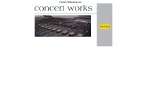 concertworks.de Webseite Vorschau